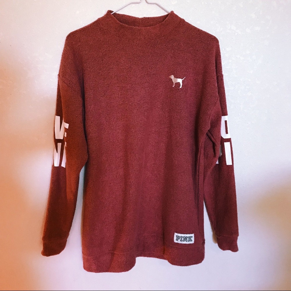 VS pink long sleeved sweater - Picture 6 of 7